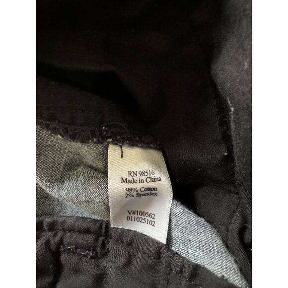 Cold Water Creek Jeans 14 Natural Fit Wide Leg Dark Wash - Picture 4 of 9